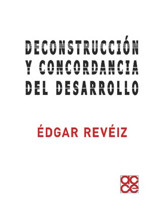 cover image of Deconstrucción y concordancia del desarrollo